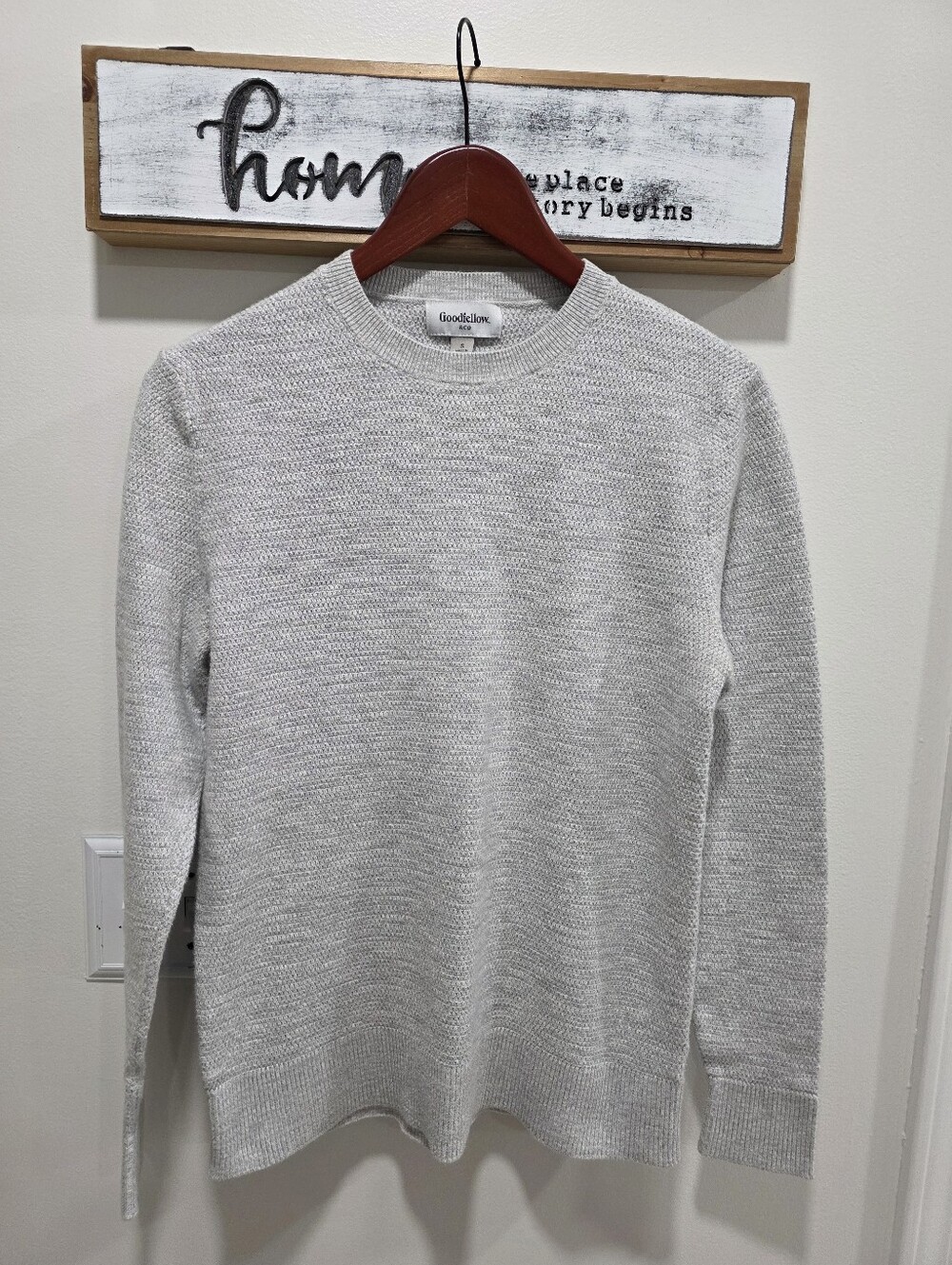 Goodfellow & CO Lightweight Gray Sweater Mens Small